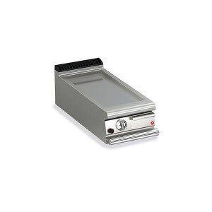 Q70FT-G400 1 Burner Gas Fry Top With Smooth Mild Steel Plate