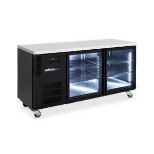 HB2UGB - 2 door bar fridge