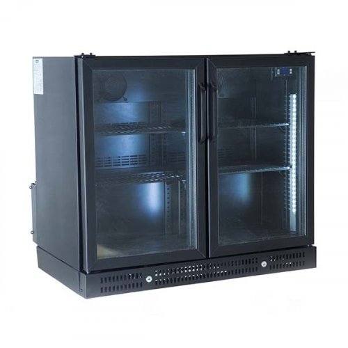 HTB2GB 2 door bottle cooler fridge