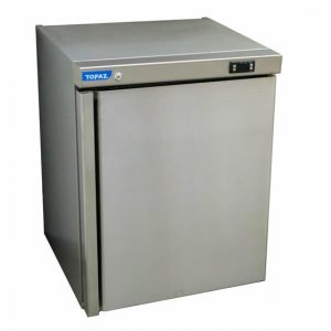 HTM145SDSS One Door Counter Stainless Steel Milk Refrigerator