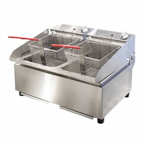 Woodson twin pan fryer wfrt50-80